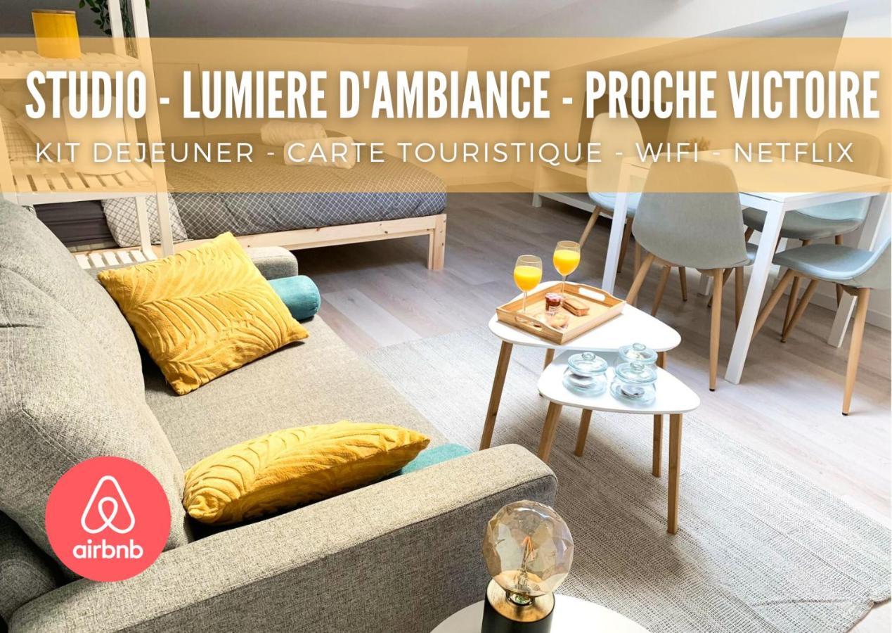 ボルドーStudio Avec Lumiere D'Ambiance - Proche Victoireアパートメント エクステリア 写真
